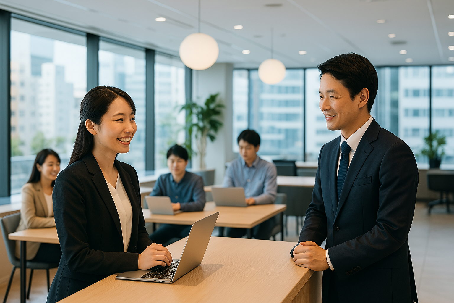 サブリースでのフレキシブルオフィス事業