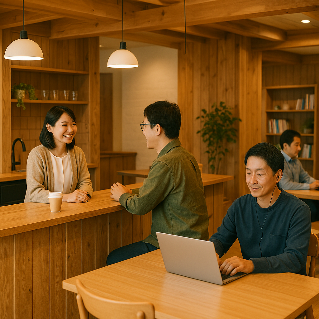 自社ビル内で展開したフレキシブルオフィス事業